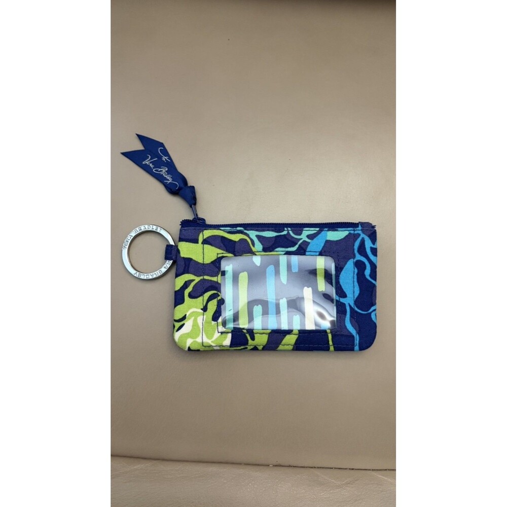 Vera Bradley Katalina Blues Zip ID Case